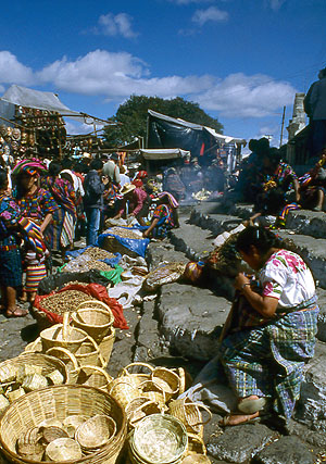 Mercato a Chichitastenango, Guatemala chichi